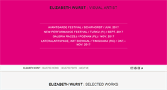 Desktop Screenshot of elizabethwurst.com